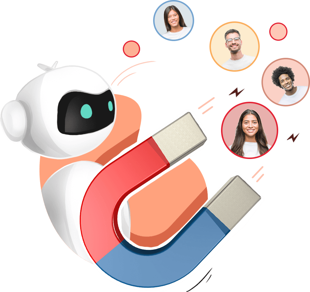 Zoho SalesIQ chatbot conversation qualifying a website visitor after business hours