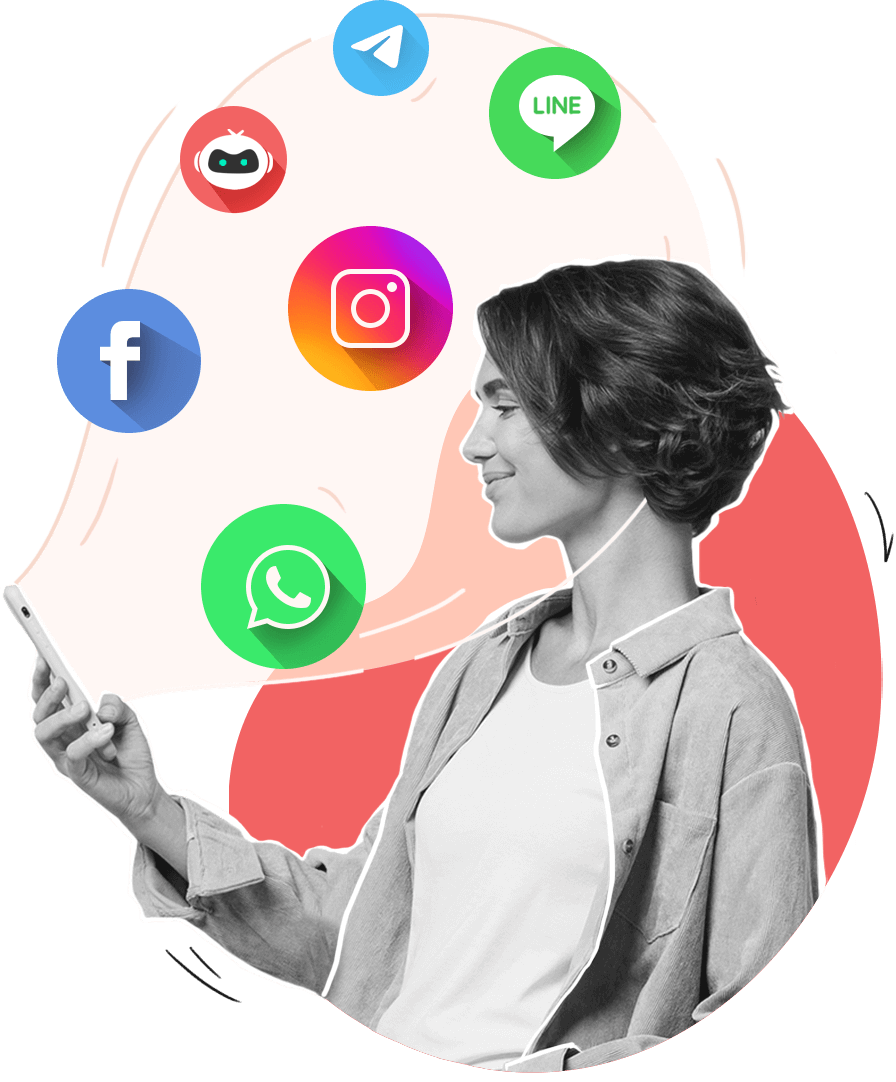 Zoho SalesIQ omnichannel inbox answering website, chat and messaging conversations in one place
